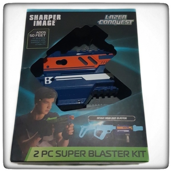 Sharper Image Other - Sharper Image 2 PC Super Blaster Kit-New OpenedBox